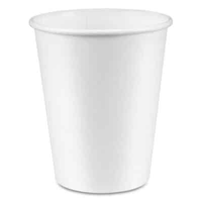 12 oz Solo White Paper Cups