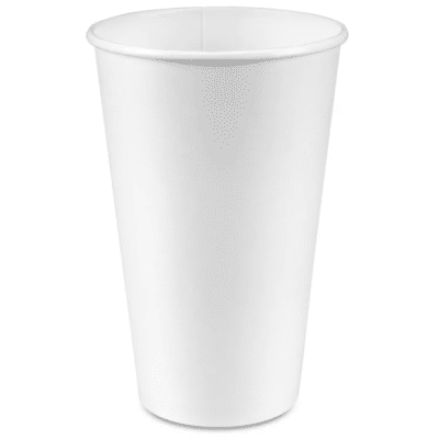 16 oz Solo White Paper Cups
