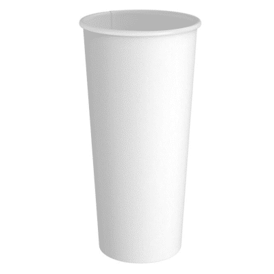 24 oz Solo White Paper Cups