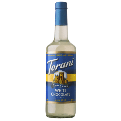 Torani® Sugar Free White Chocolate Syrup 750ml