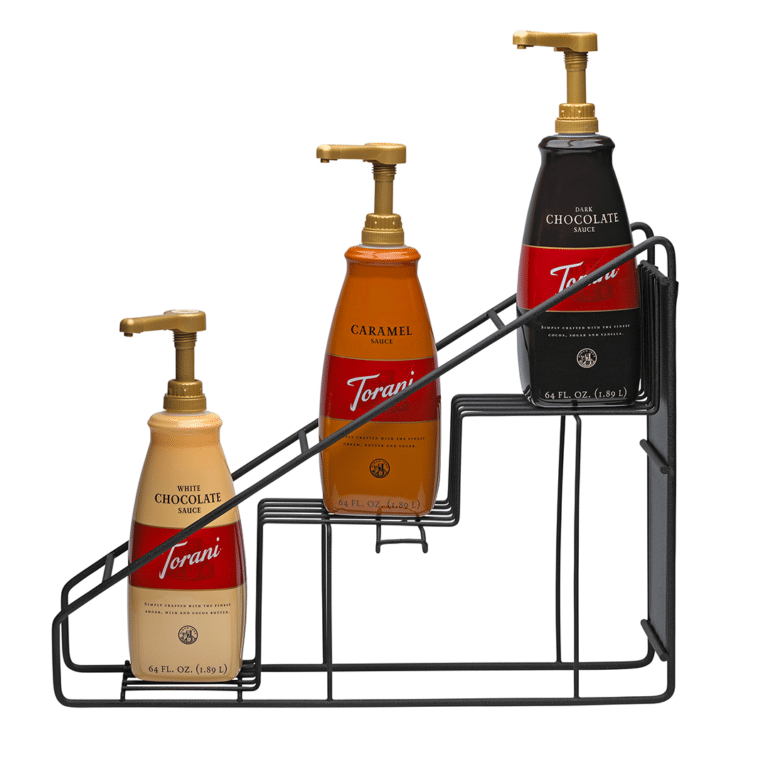 Torani® Sauce Bottle Wire Rack 3 Tier – Cactus Creek Wholesale