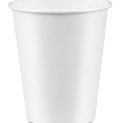 Choice 8 oz. Tall White Smooth Double Wall Paper Hot Cup - 500/Case